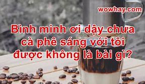 Cà Phê Sáng Với Tôi Được Không