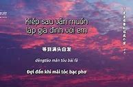 Kiếp Sau Vẫn Muốn Lập Gia Đình Cùng Anh Pinyin