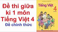 Thi Tiếng Việt Giữa Kì 1 Lớp 4